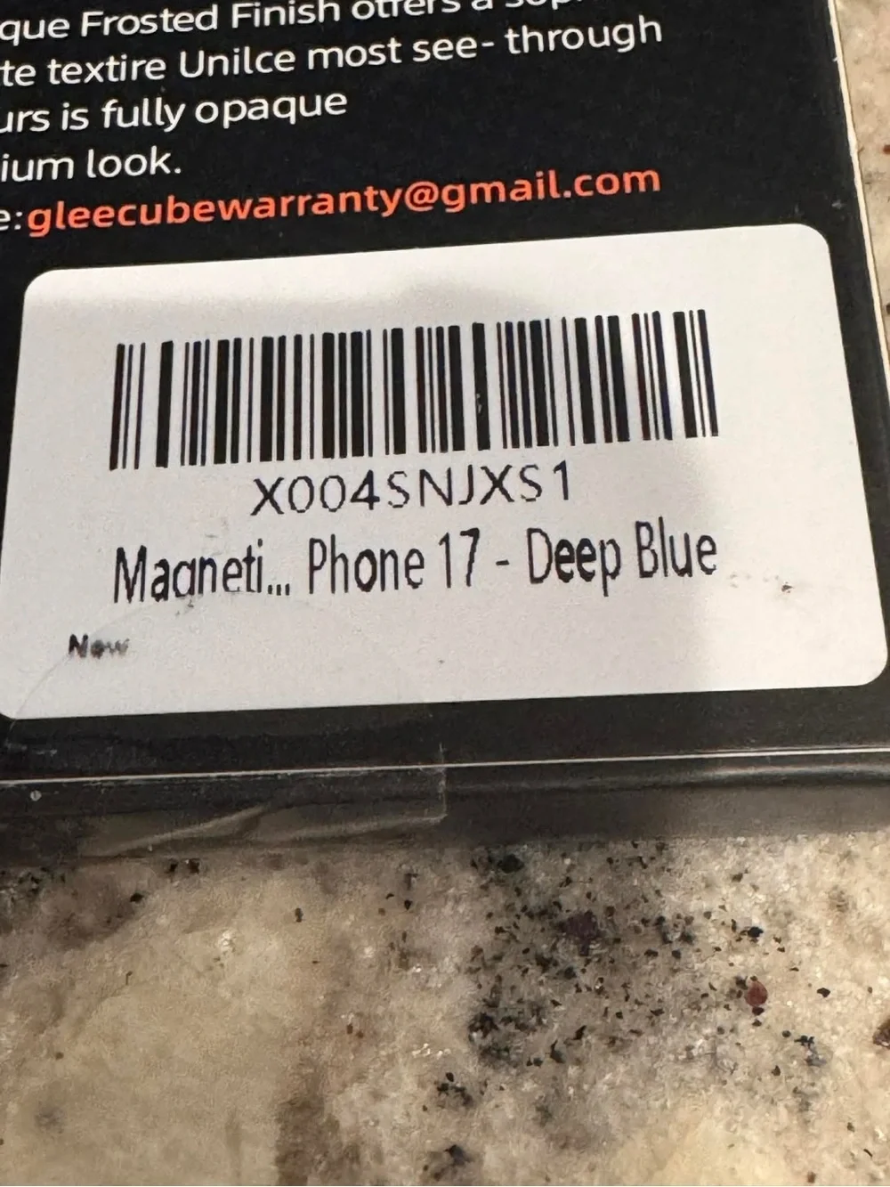 Deep Blue Magnetic iPhone 17 Case - Compatible with MagSafe